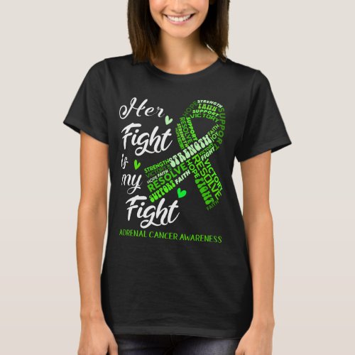 Support Adrenal Cancer Warrior Gifts T_Shirt