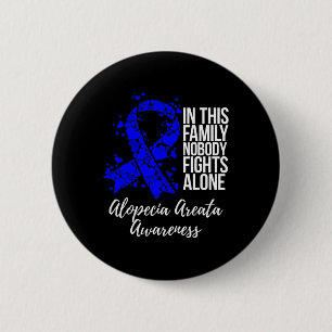 Support Alopecia Areata Awareness Button