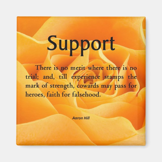 Support and Strength Magnet (Front)