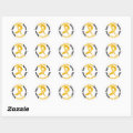 Support Appendix Cancer Awareness Classic Round Sticker | Zazzle