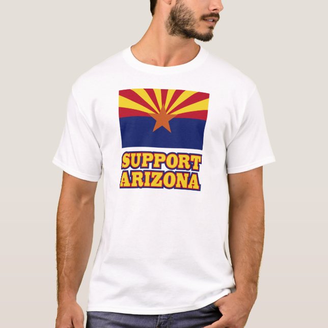 Support Arizona T-Shirt (Front)