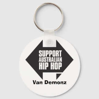SUPPORT Aussie Hip Hop Keychain