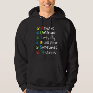 Support Autism Awareness Autism Boy Autism Girl Te Hoodie