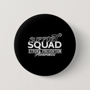 Support Awareness Squad Heart Disease Stroke Preve Button