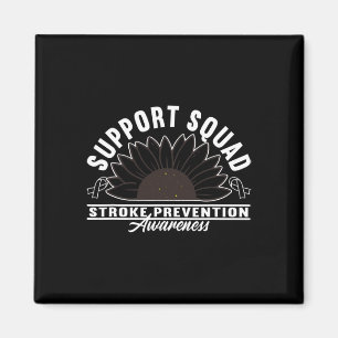 Support Awareness Squad Heart Disease Stroke Preve Magnet