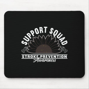 Support Awareness Squad Heart Disease Stroke Preve Mouse Pad