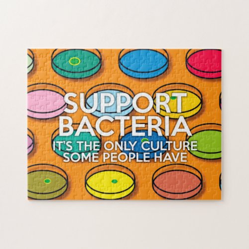 SUPPORT BACTERIA science Jigsaw Puzzle