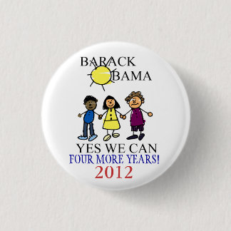 Support Barack Obama Election Buttons