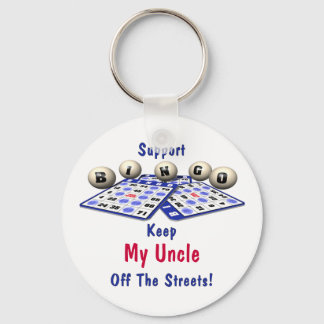 Support Bingo Keychain