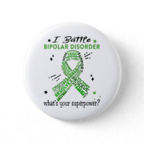 Support Bipolar Disorder Warrior Gifts Button