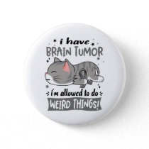 Support Brain Tumor Awareness Ribbon Gifts Button