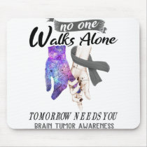 Support Brain Tumor Awareness Ribbon Gifts Mouse Pad