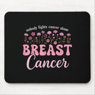 Support Breast Cancer Fighter Breast Cancer Awaren Mouse Pad