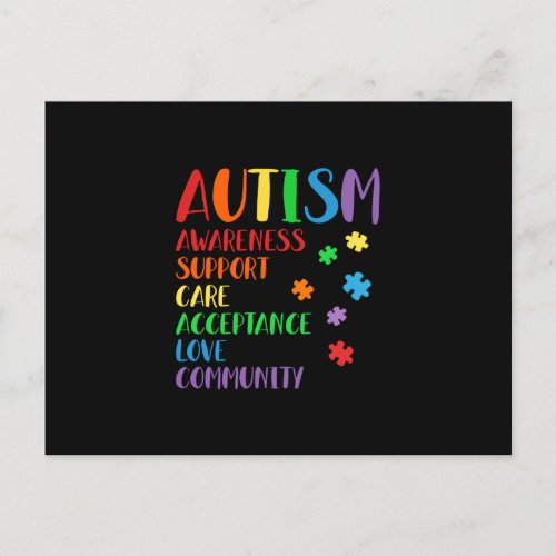 Support Care Acceptance Ally Autism Awareness