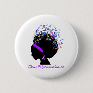Support Chiari Malformation Warrior Gifts Button