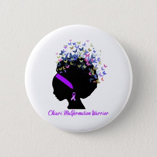 Support Chiari Malformation Warrior Gifts Button