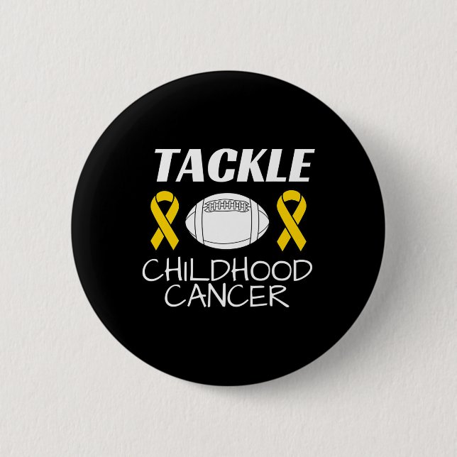 Support Childhood Cancer Awareness  Button (Front)