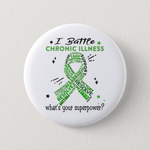 Support Chronic Illness Warrior Gifts Button