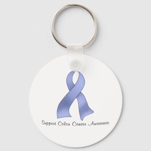 Support Colon Cancer Awareness Keychain