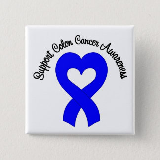 Support Colon Cancer Awareness Pinback Button