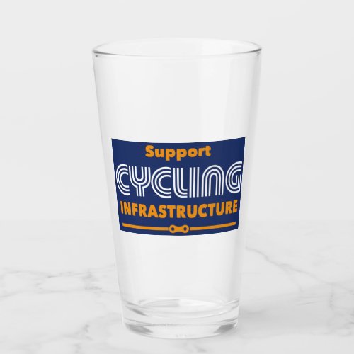 Support Cycling Infrastructure Glass