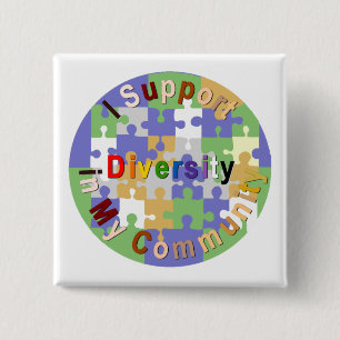 Support Diversity in My Community Button