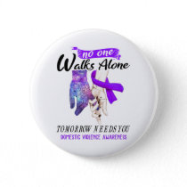 Support Domestic Violence Awareness Ribbon Gifts Button