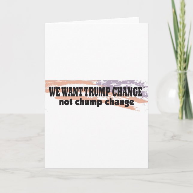 Support Donald Trump With This Great Product Holiday Card (Front)