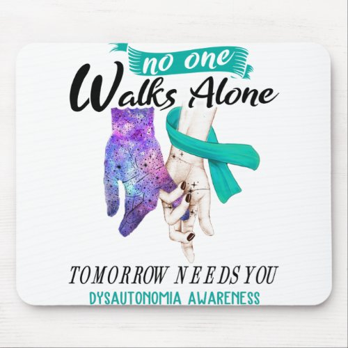 Support Dysautonomia Awareness Ribbon Gifts Mouse Pad