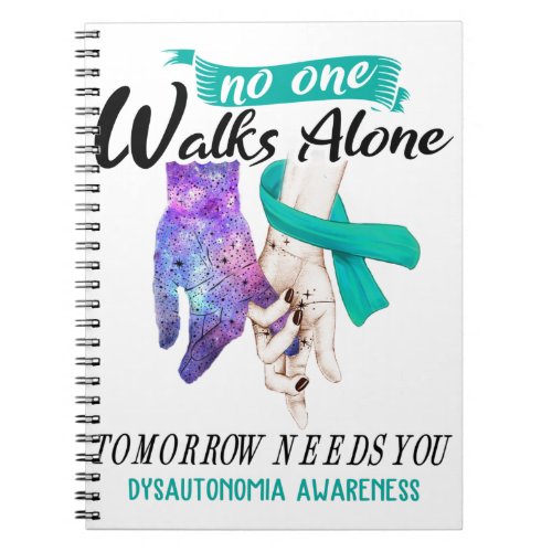 Support Dysautonomia Awareness Ribbon Gifts Notebook