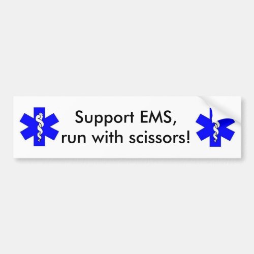 Support EMS Bumper Sticker