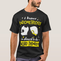 Support Endometriosis Awareness Gifts T-Shirt