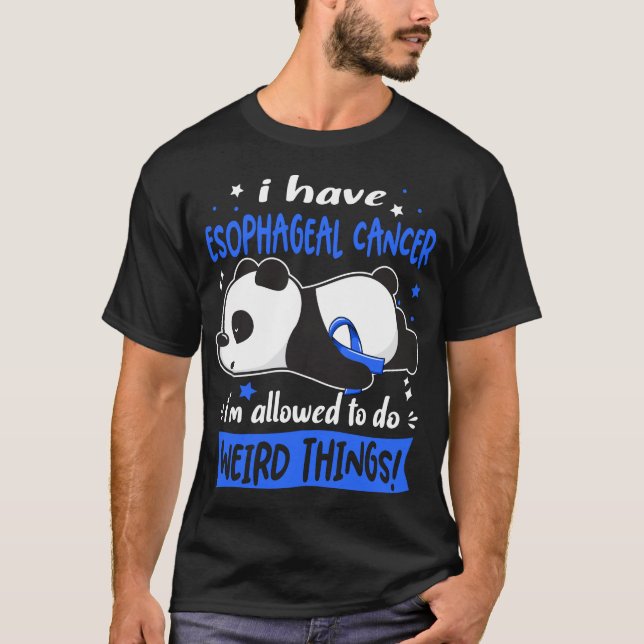 Support Esophageal Cancer Awareness Gifts T-Shirt (Front)