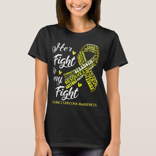 Support Ewings Sarcoma Warrior Gifts T_Shirt
