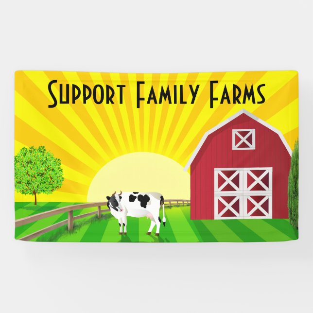 Support Family Farms Banner (Horizontal)