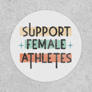 Support Female Athletes Patch