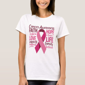 Support for Cancer Awareness T-Shirt