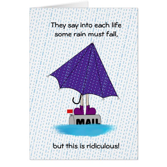 Support for Tough Times Card | Zazzle.com