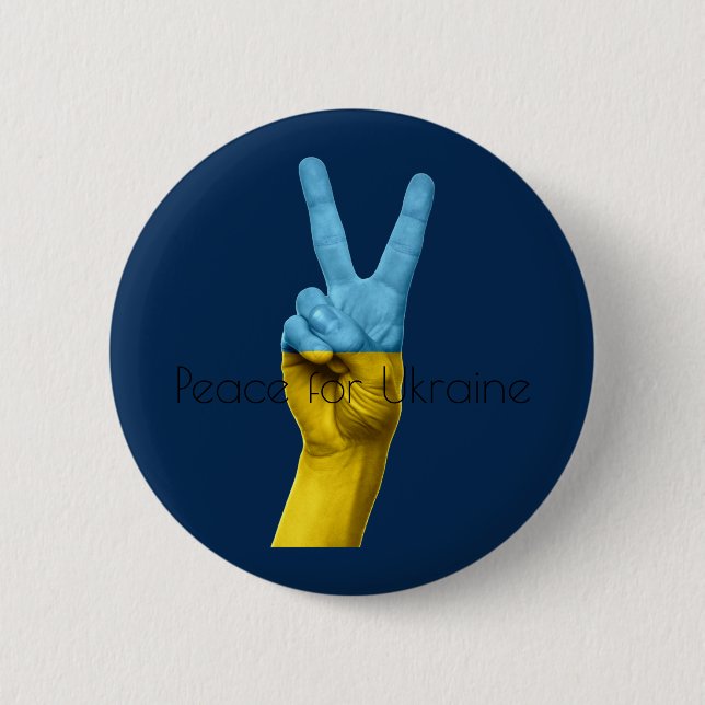 Support for Ukraine !!!!!!!! Button (Front)