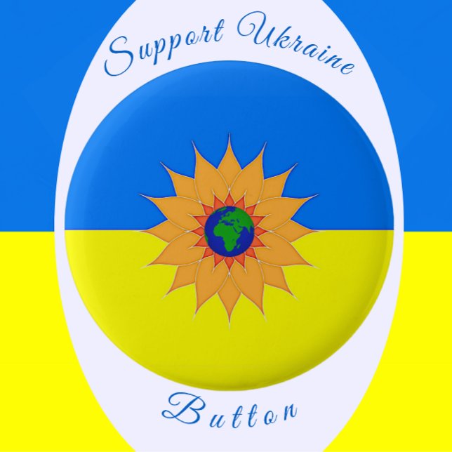 Support for Ukraine Flag and Sunflower Button (Creator Uploaded)