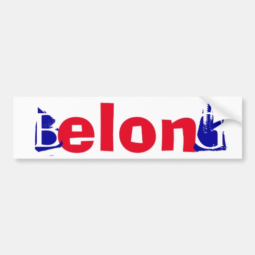 Support Freedom Free Speech absolutist B_elon_g Bu Bumper Sticker