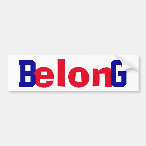 Support Freedom Free Speech absolutist B_elon_g Bumper Sticker
