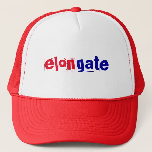 Support Freedom Free Speech absolutist elongate  Trucker Hat