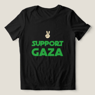 Support Gaza Gaza Genocide T-Shirt Tri-Blend Shirt