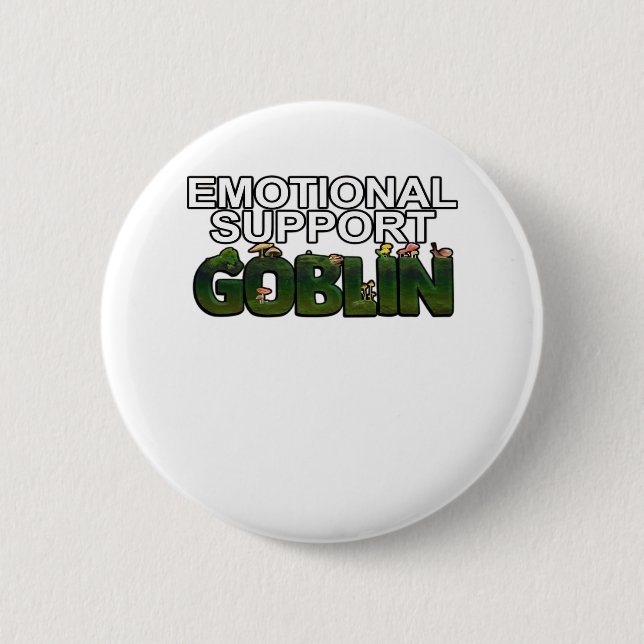 Support Goblin Classic Button (Front)