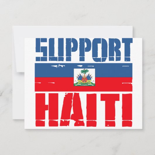 Support Haiti (Front)