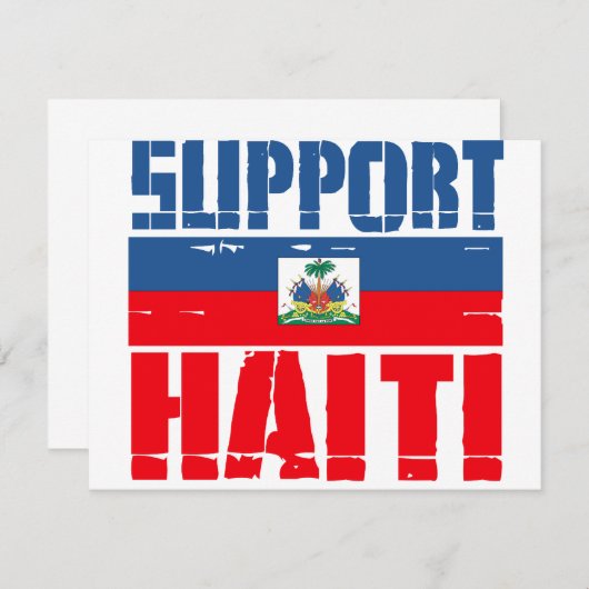 Support Haiti (Front/Back)