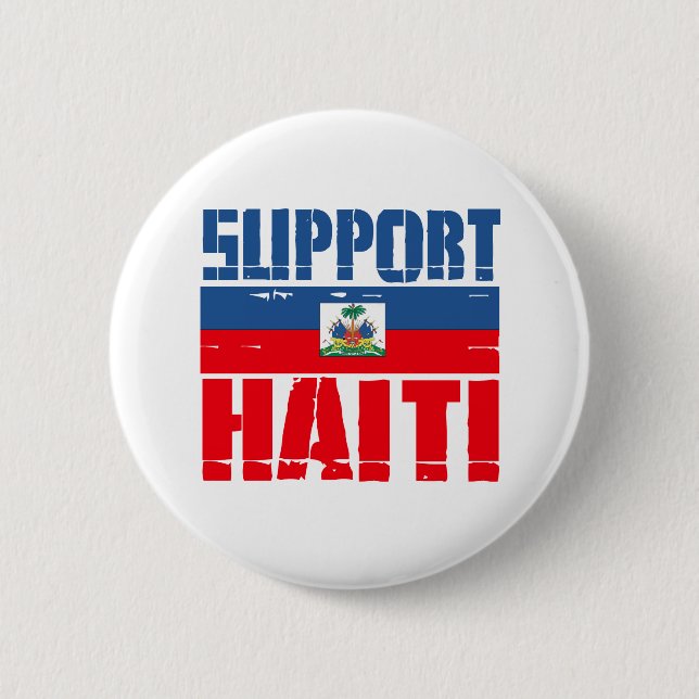 Support Haiti Button (Front)