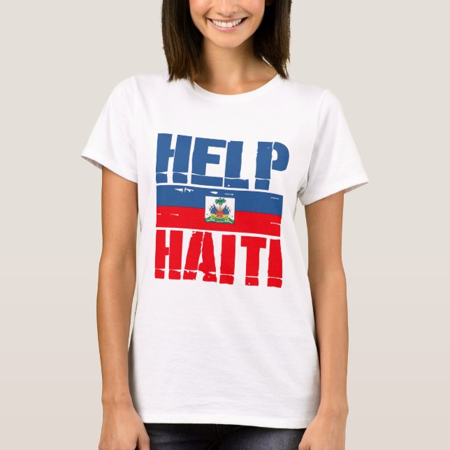 SUPPORT HAITI T-Shirt (Front)