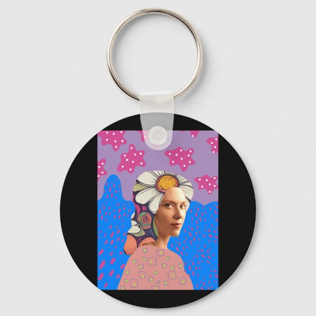 Support Her  Keychain (Front)